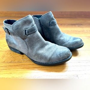 Born Women’s Grey Ankle Booties size 6.5